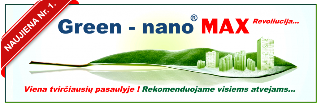Vonių restauravimas - Green nano MAX technologija